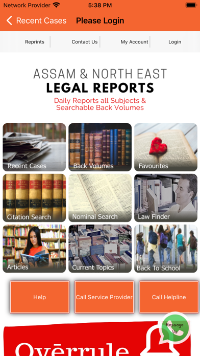 Assam North East Legal Reports Screenshot