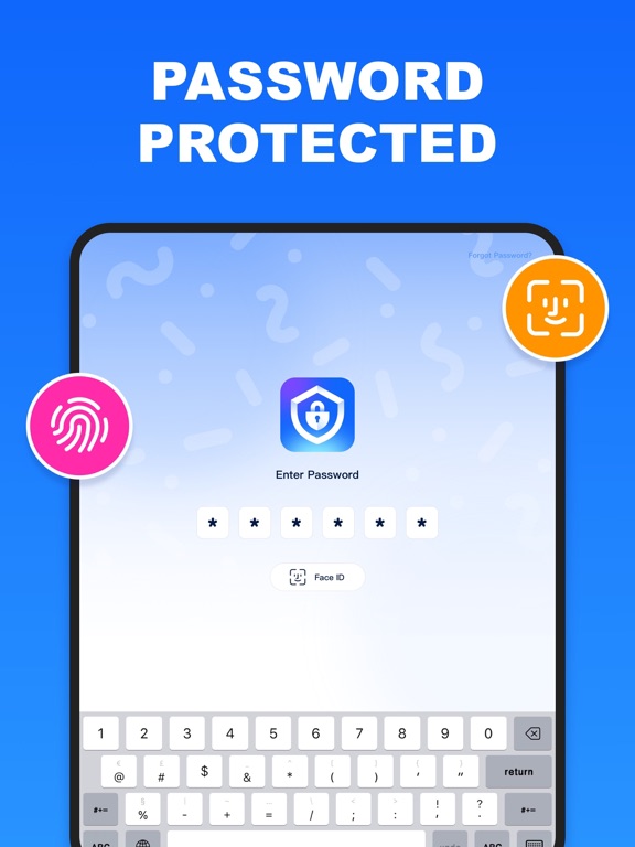 App Lock - Lock Apps iPad screenshot 3 - Utilities app