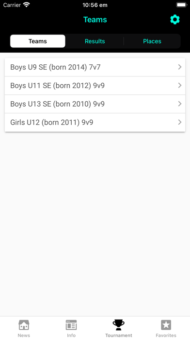 Junior Champions League Screenshot
