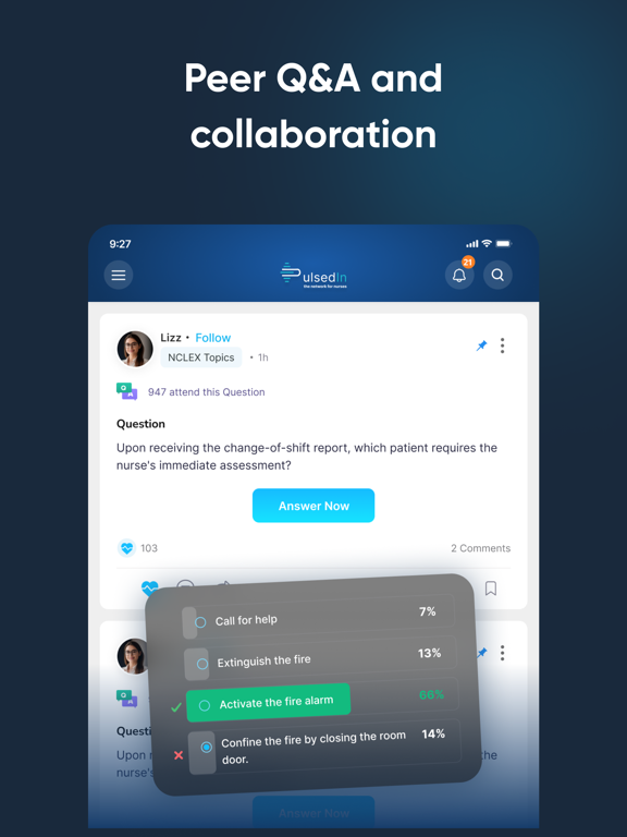 PulsedIn iPad screenshot 5 - Social Networking app