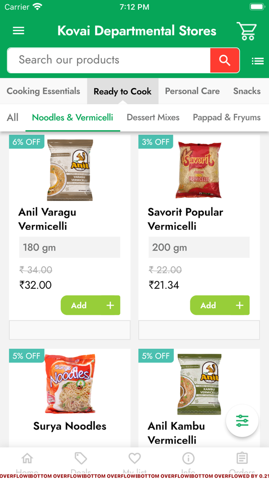 Kovai Departmental Stores - 5.00.40 - (iOS)