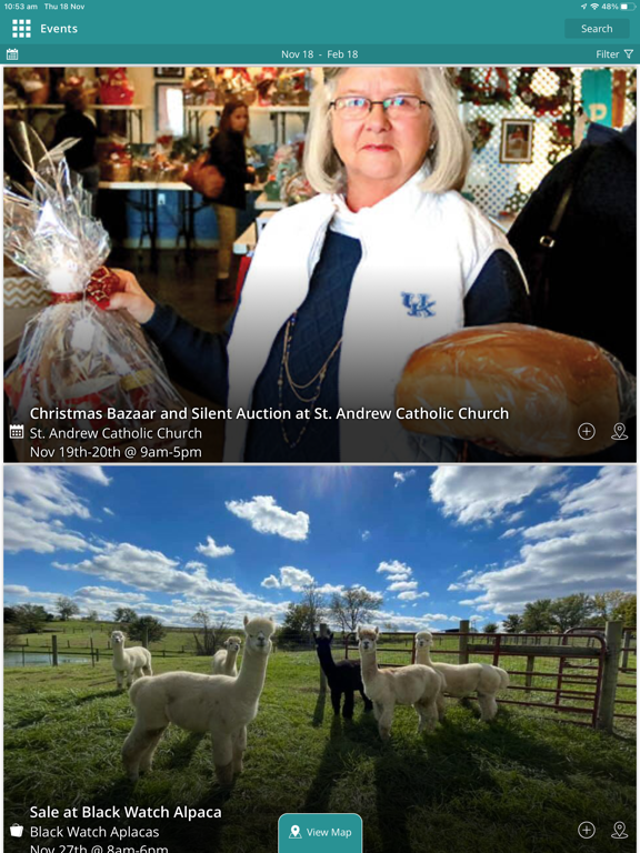 Visit Mercer County KY iPad screenshot 7 - Travel app