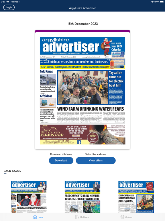 Screenshot #4 pour Argyllshire Advertiser