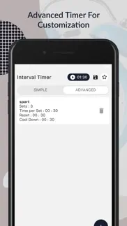 interval timer for workout iphone screenshot 4