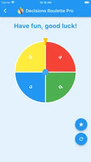 decisions roulette pro iphone screenshot 4
