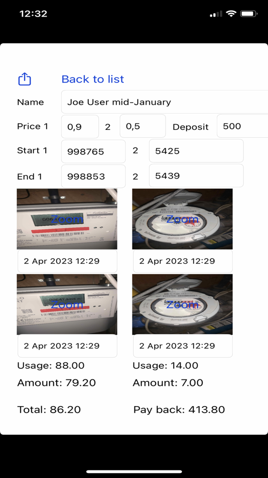 #3. Rental Utility Costs (iOS) By: Dubbele.com