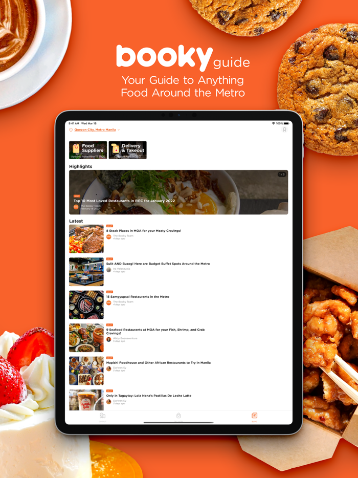Booky - Food and Lifestyle