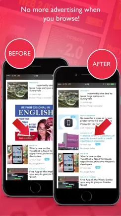 Block advertising Pro- remover iPhone image 2