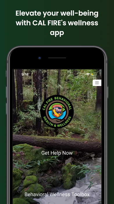 CAL FIRE Wellness Screenshot