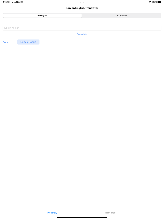 Korean English Translator Pro