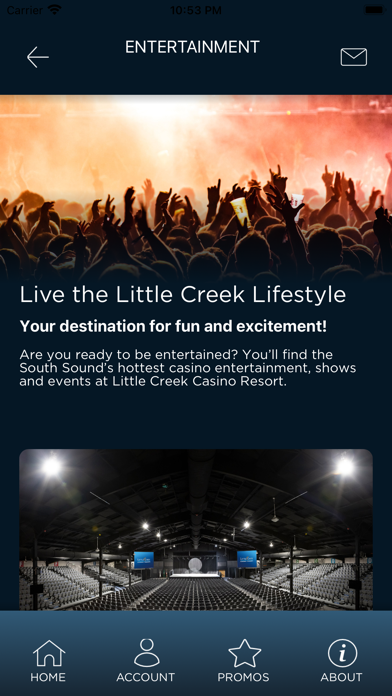 Little Creek Casino Resort Screenshot