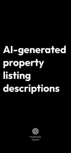 Listing AI - Real Estate screenshot #1 for iPhone