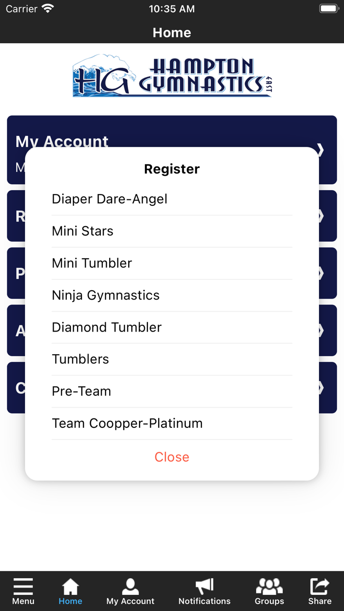 Hampton Gymnastics East