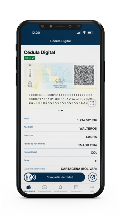 Cedula Digital Colombia Screenshot