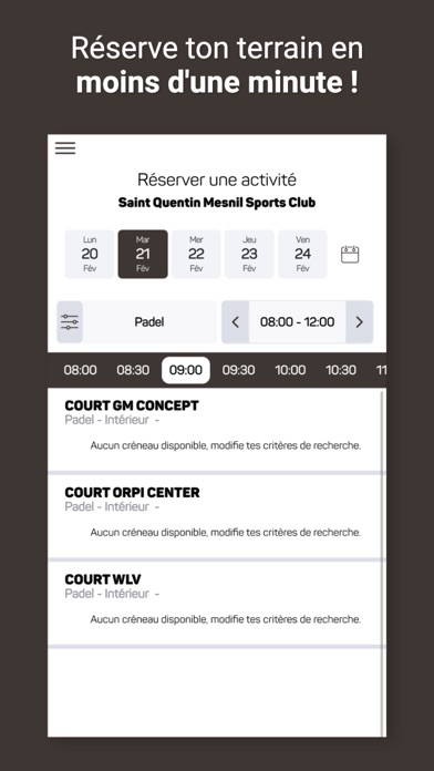 Mesnil Sports Club Screenshot