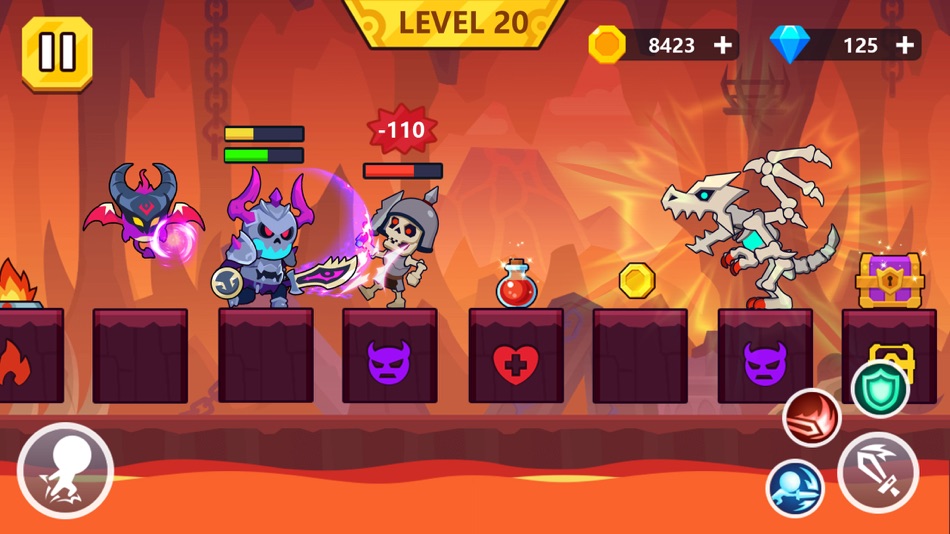 #4. Dungeon Hero™ (iOS) 由: 海明 林