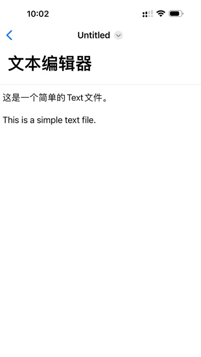 Simple Text Editor by Lun Screenshot
