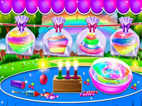 Cotton Candy Factory Game iPad screenshot
