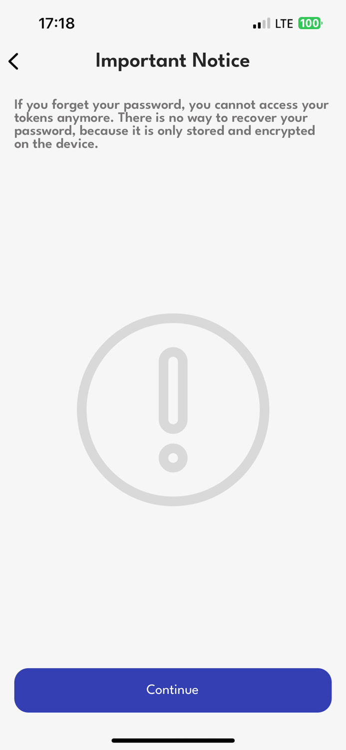 Account Authentication App