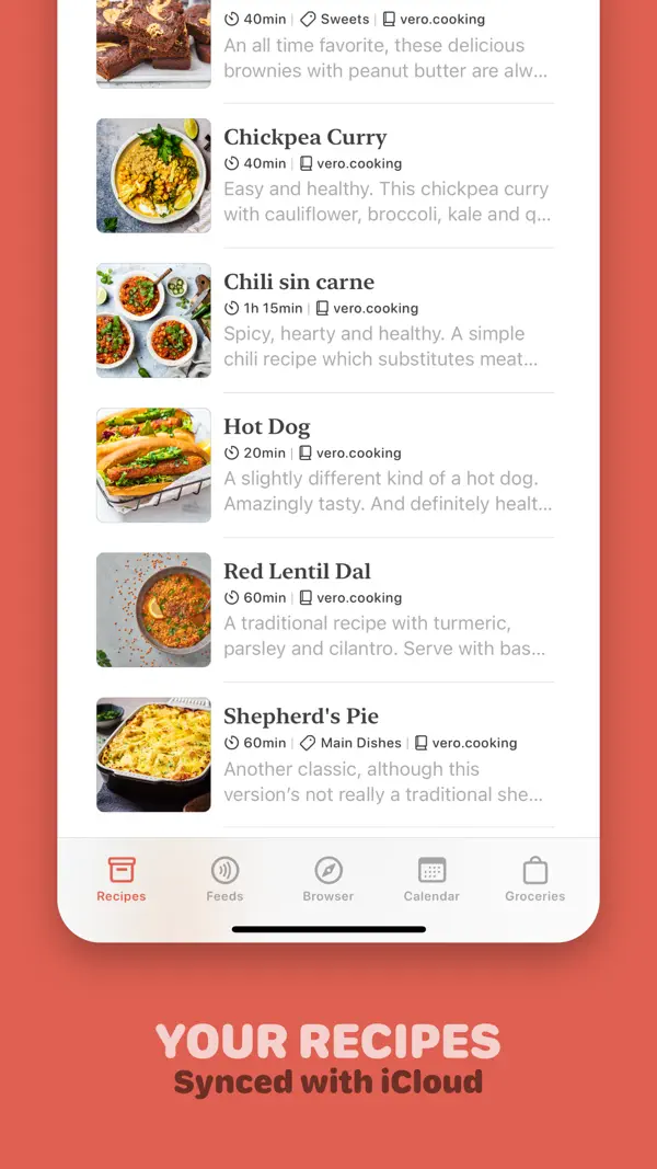 Mela – Recipe Manager Screenshot 2