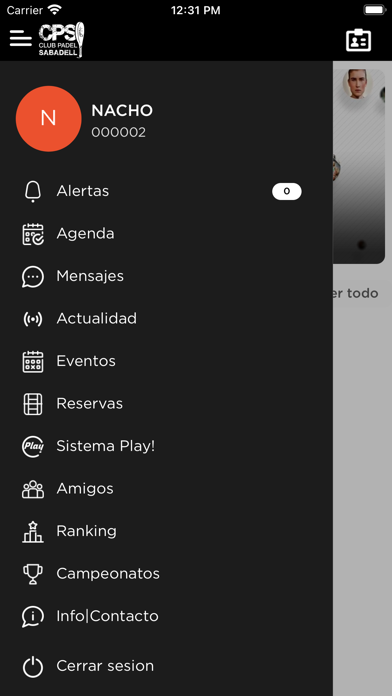 Club Padel Sabadell Screenshot