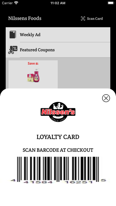 Nilssen’s Foods Screenshot