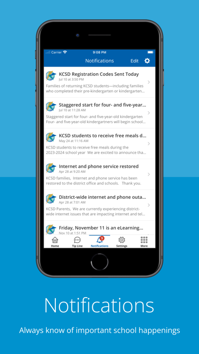 Kershaw County School District Screenshot