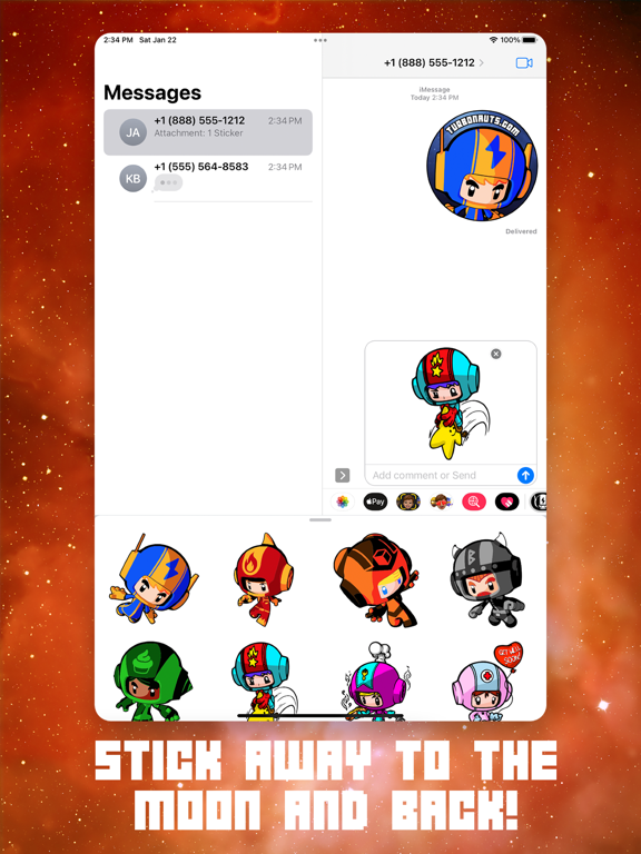 Screenshot #5 pour Turbonauts™ Stickers