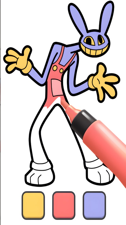 Digital Circus Coloring Quest