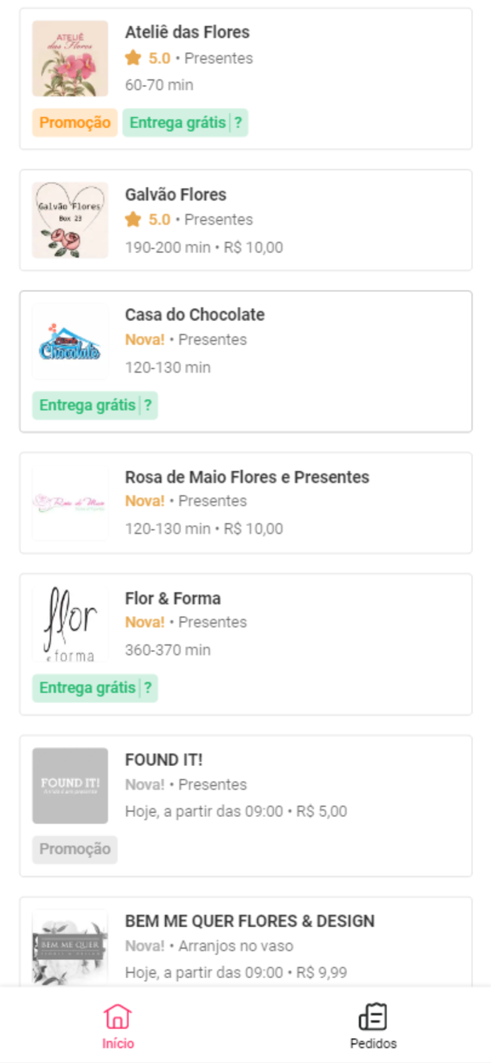 Polen Flores Presentes Online