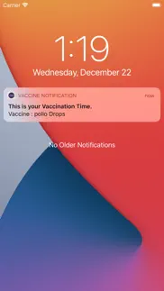 vaccine notification reminders iphone screenshot 4