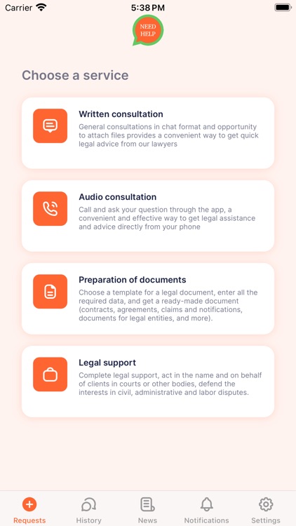 Need Help - Legal assistance screenshot-5