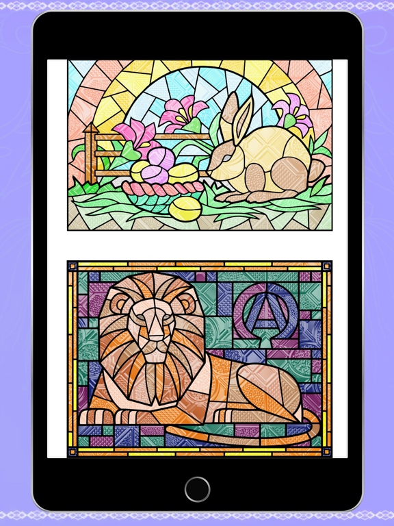 Screenshot #6 pour Stained Glass Paint by Number