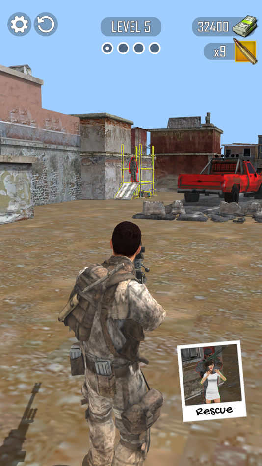 #4. American Sniper 3D (iOS) 来自: TapNation