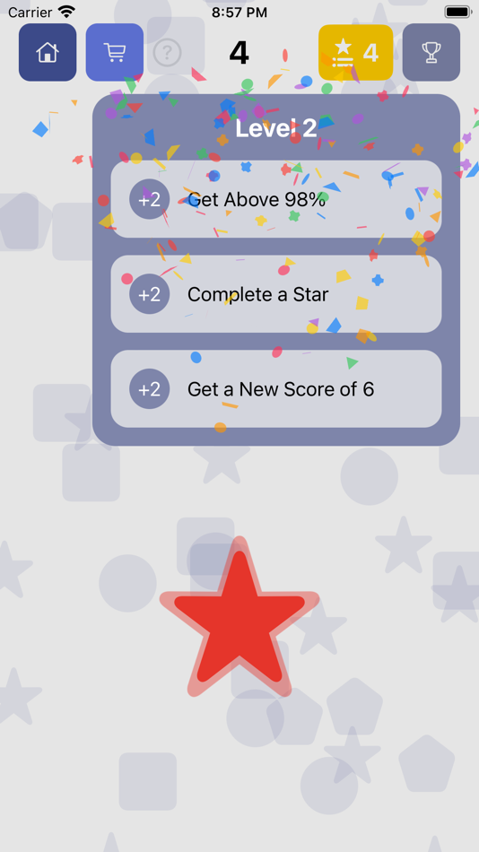 #5. ShapeUp: Shape Shifting Game (iOS) 由: John Critchlow