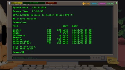 Screenshot #3 pour Hacker Online RPG