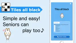 Game screenshot Tiles all black/Brain training apk
