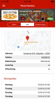 pizza factory iphone screenshot 2