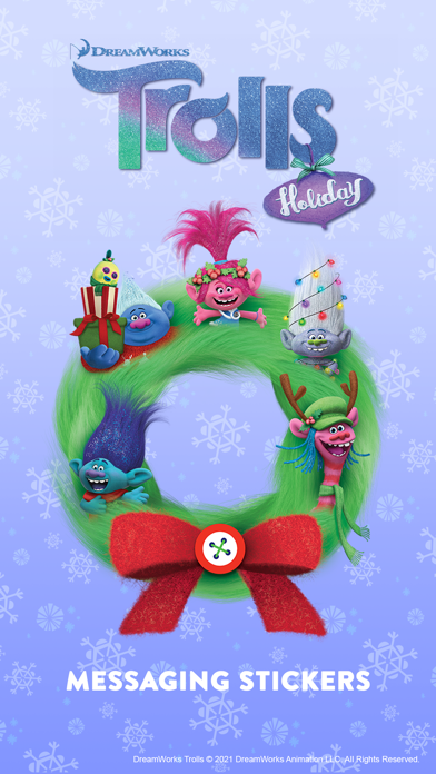 Trolls Holiday Stickers Screenshot