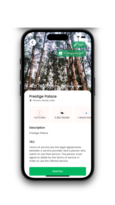 Dizabo Real Estate Vendor Screenshot