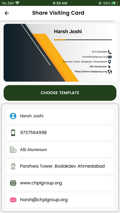 App screenshot