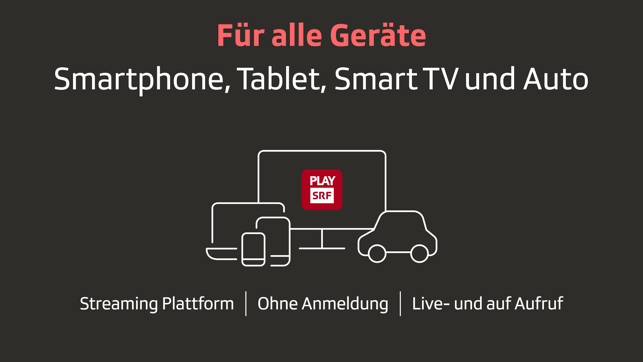 ‎Play SRF: Streaming TV & Radio Screenshot