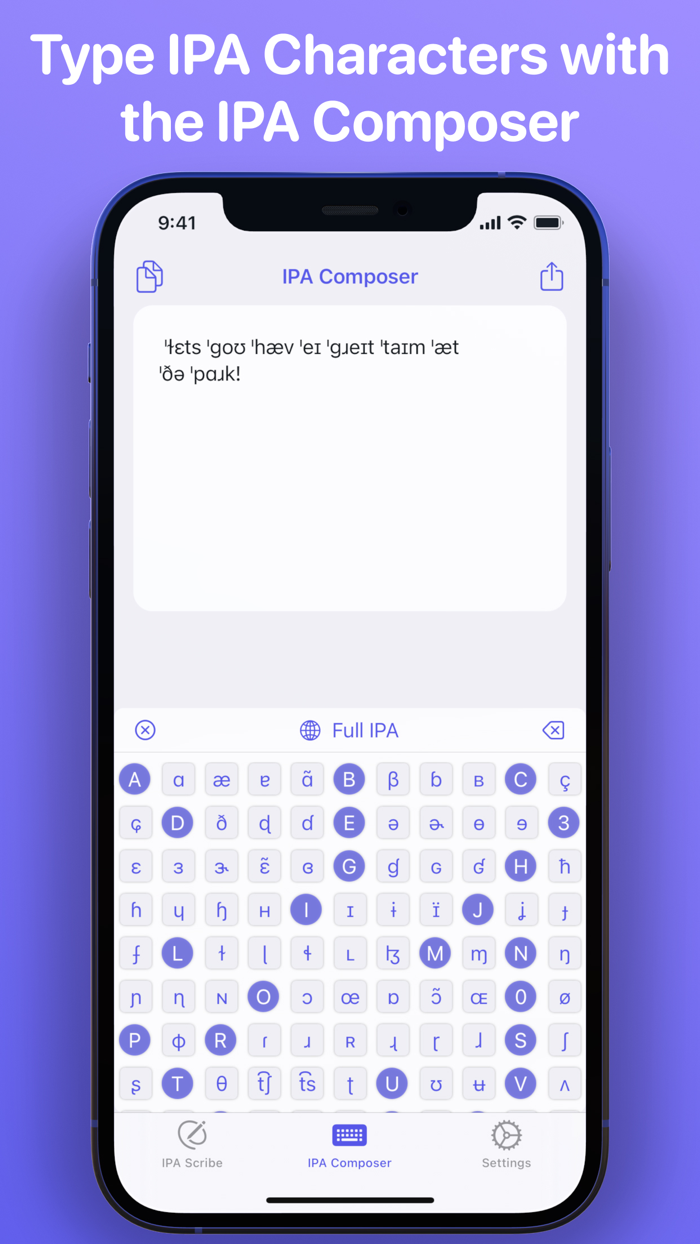 IPA Scribe IPA Transcriptions