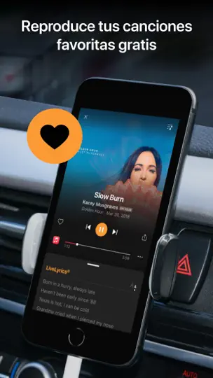Captura de pantalla de SoundHound∞ en iPhone 2