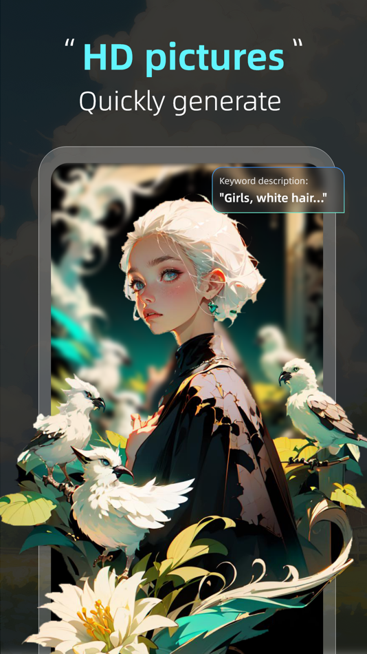 #4. Mirage - AI Art Generator (iOS) Bởi: Guangdong Yingfan Technology Co., LTD