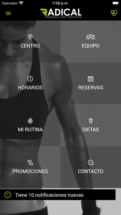 Radical Personalized Training Screenshot
