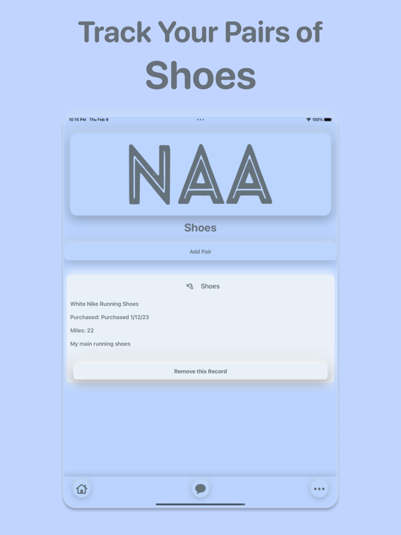 No Athlete Alone iPad screenshot 7 - Sports app