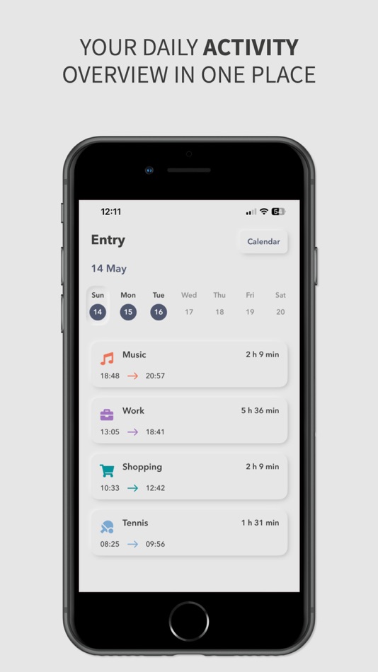 #2. Trackly: Time Tracker & Focus (iOS) 由: Alex Pokinchereda