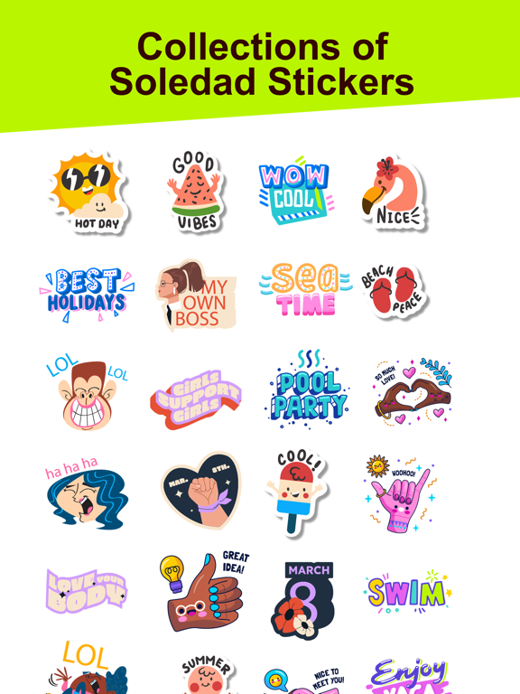 Screenshot #6 pour Soledad Stickers Pack