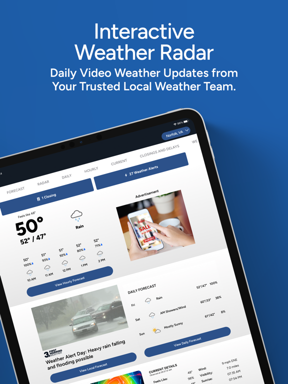 News 3 WTKR Norfolk iPad screenshot 5 - News app